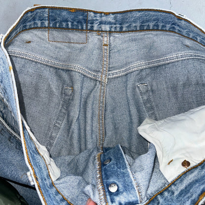 Levis 501 Vintage 90s XX Straight Leg Jeans Y2K Light Wash 40x36 Act 38x31