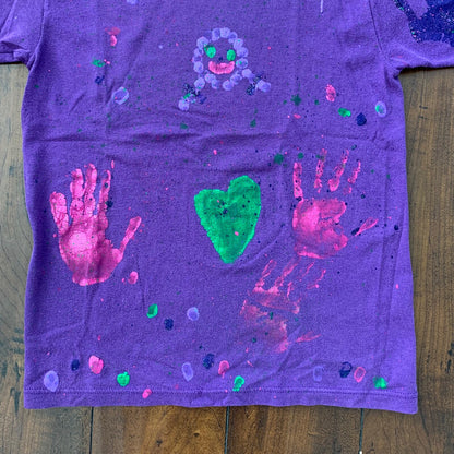 Womens Small Art Paint Vintage T Shirt Custom Painted Danny One Of One 80s 90s