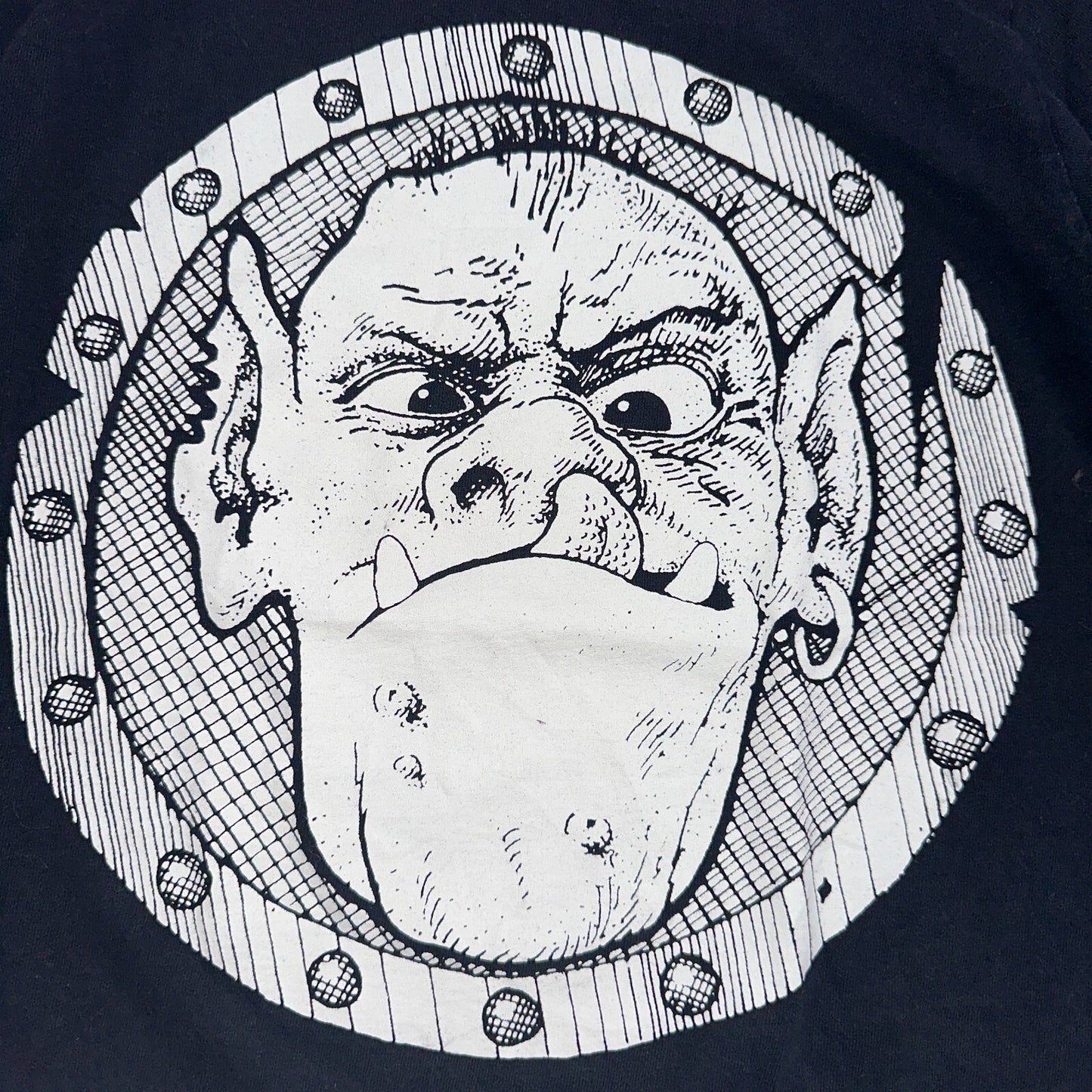 ORCS NEST VTG Style T Shirt Black FOTL Black Small Graphic Funny Ogre Cute