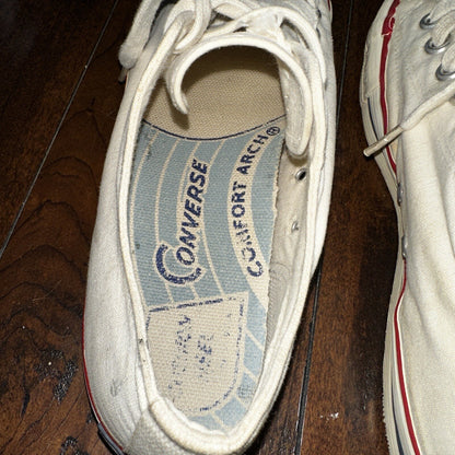 Vintage 50s CONVERSE Chuck Taylor Star Low Blue Label 7.5 1950s 60s USA RARE