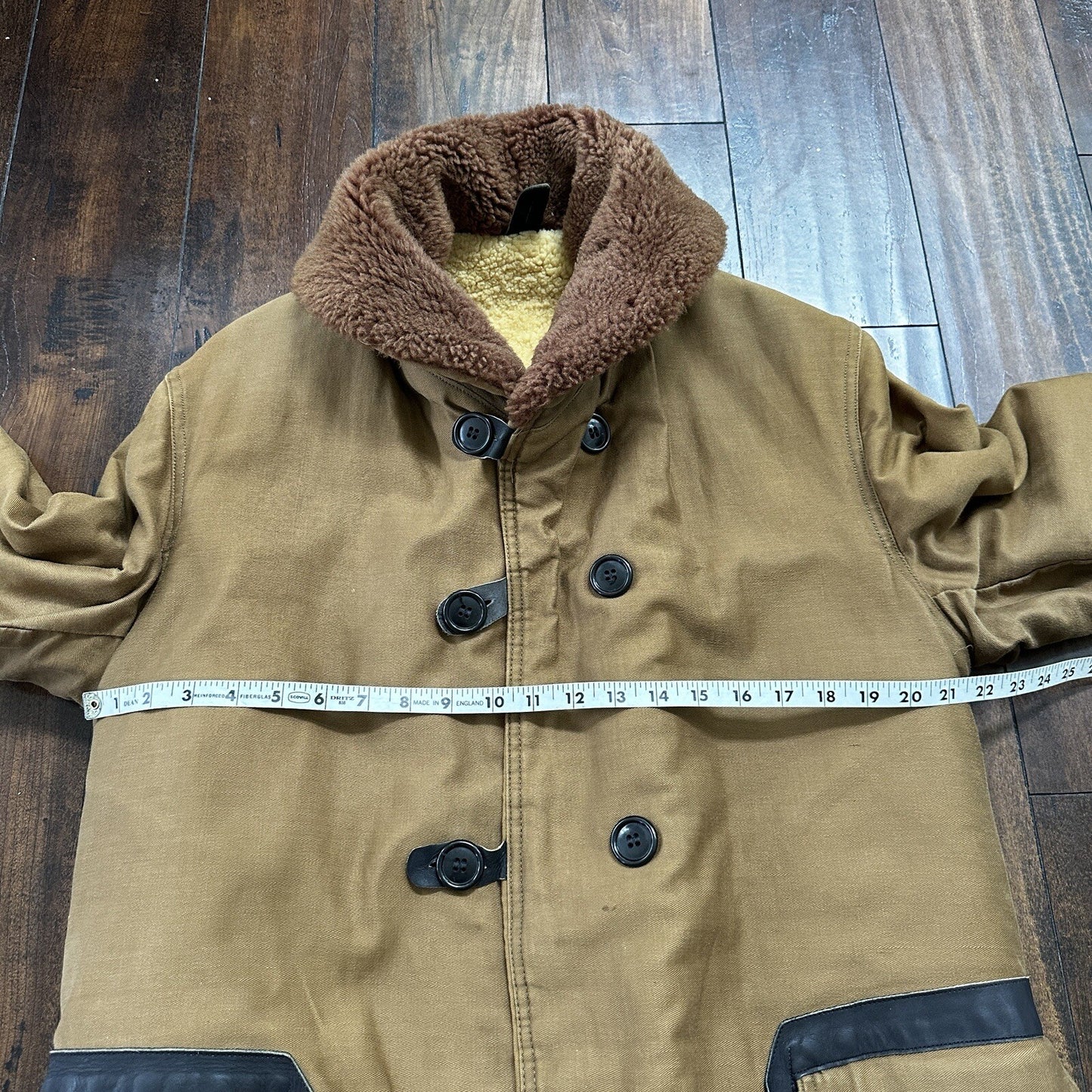 VTG 1930s 1940s USMC Deck Jacket 42 USN US Military 30s 40s Transport Mackinaw