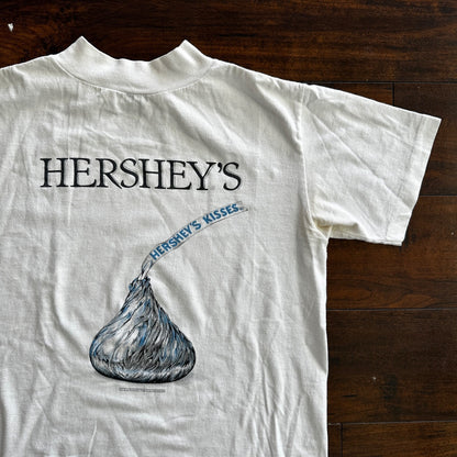 Hersheys Vintage T Shirt 90s Single Stitch Candy Snack Kisses Kiss Cute Funny