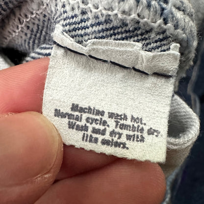 Vintage Levis 501 Jeans Womens 28x28 Denim USA Dark Wash Tapered 18501-0115