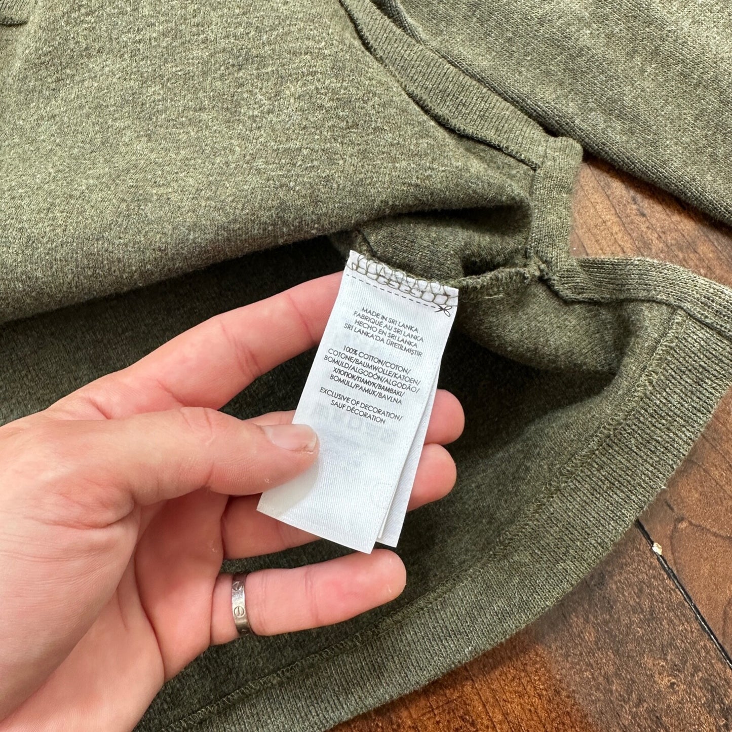 Polo Ralph Lauren Men's Quarter Zip Pullover Sweater Army Green Olive Y2K Size L