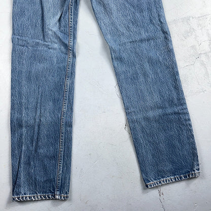 Levis 501 Vintage 90s USA XX Straight Leg Jeans Blue Med Wash 32x36 Act 29x32