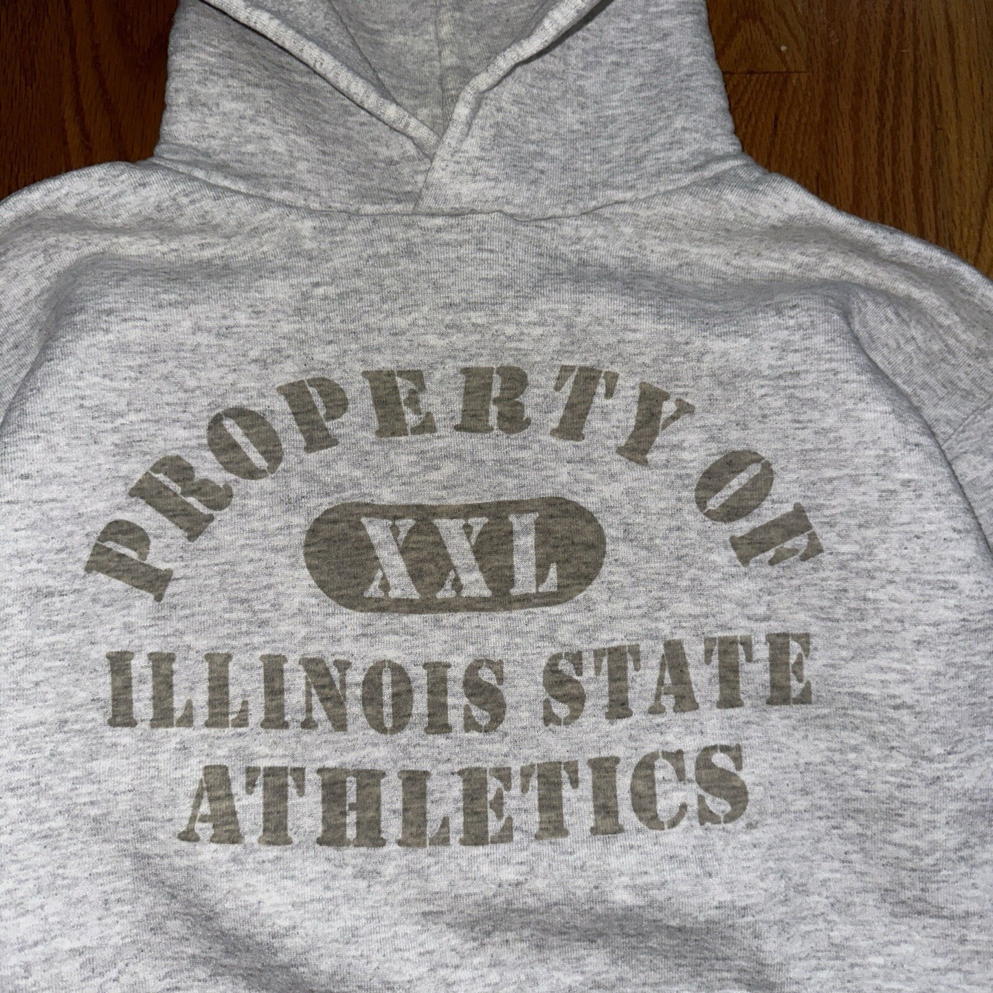 VTG Illinois State Athletics Logo USA Russell Athletics Hoodie L Champion 90s