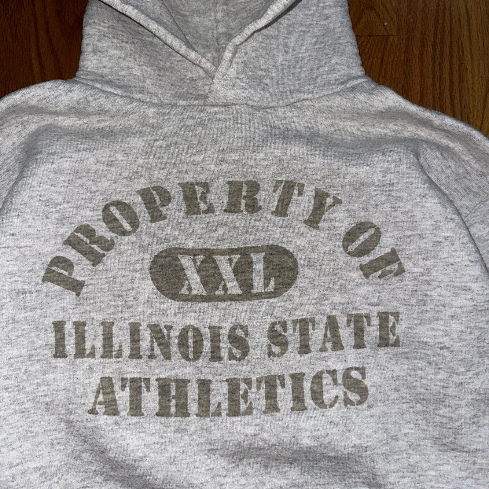 VTG Illinois State Athletics Logo USA Russell Athletics Hoodie L Champion 90s