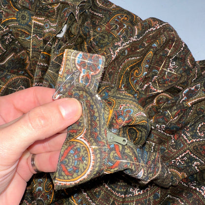 VTG Stanley Blacker Skirt 10 Plaid Wool Midi Light Academia Granny Classiccore