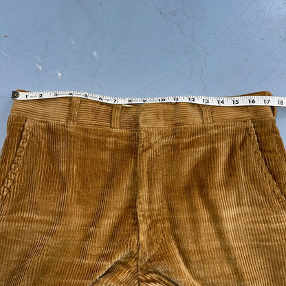 VTG Mens 2 PC Suit 40 Jacket Coat Pants Brown Rockabilly 60s 1960s Corduroy