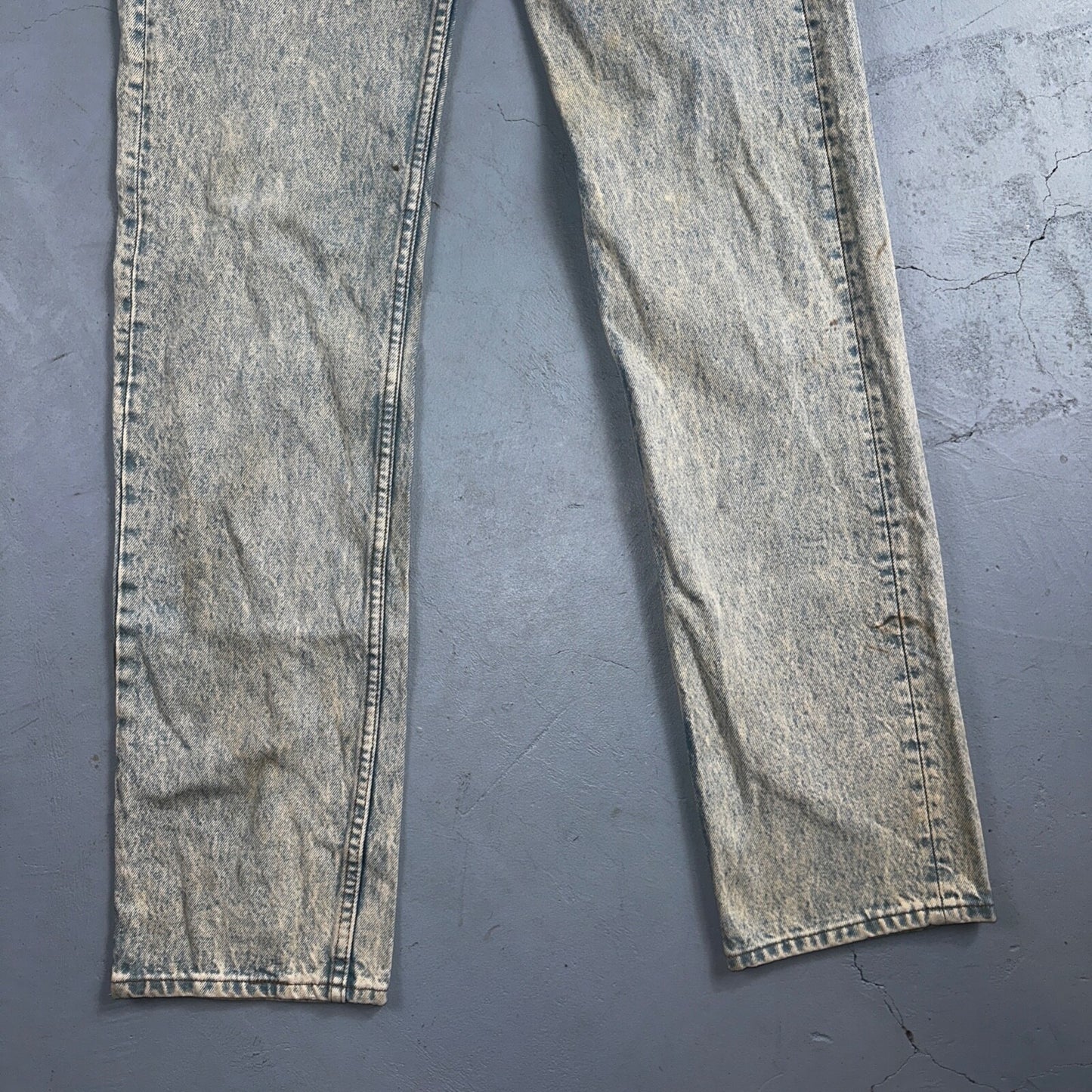 Levis 501 Vintage 90s USA XX Straight Leg Jeans Blue Light Wash 30x34 Act 27x34