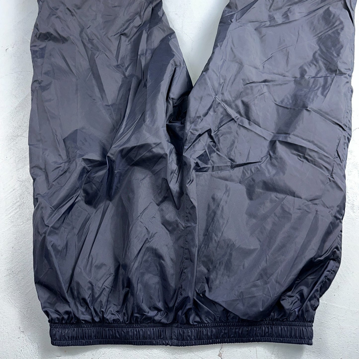 Nike VTG 90s Windbreaker Track Pants Ankle Zip Netted Blue 1990s Essential