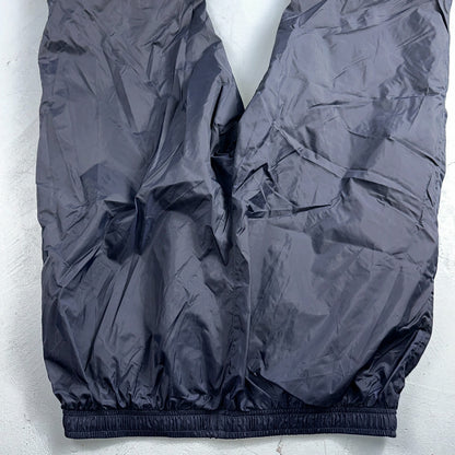 Nike VTG 90s Windbreaker Track Pants Ankle Zip Netted Blue 1990s Essential