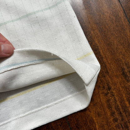 Vintage Edwards California White Polo Shirt Single Stitch 1960s Rockabilly 60s