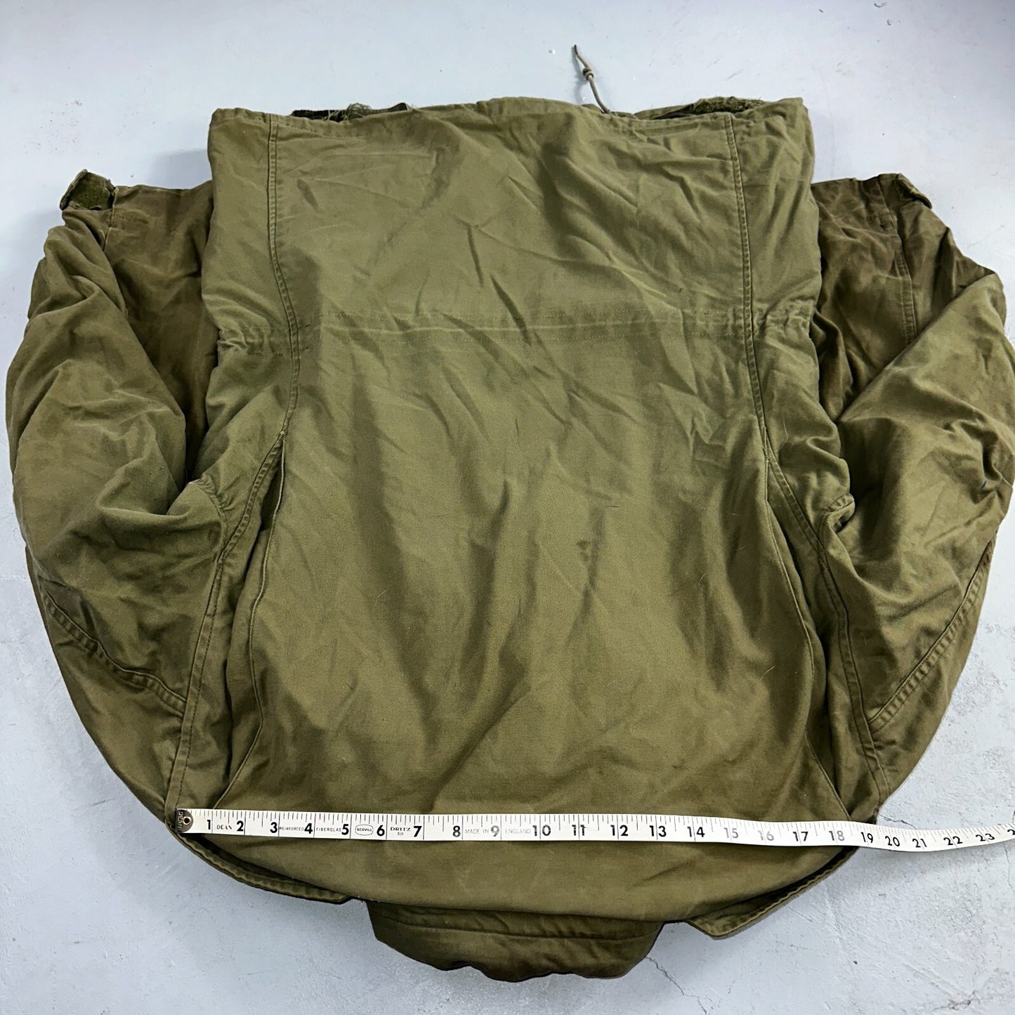 VTG US ARMY M-65 Field Jacket Coat Cold Weather Mans OG-107 Vietnam 70s Medium