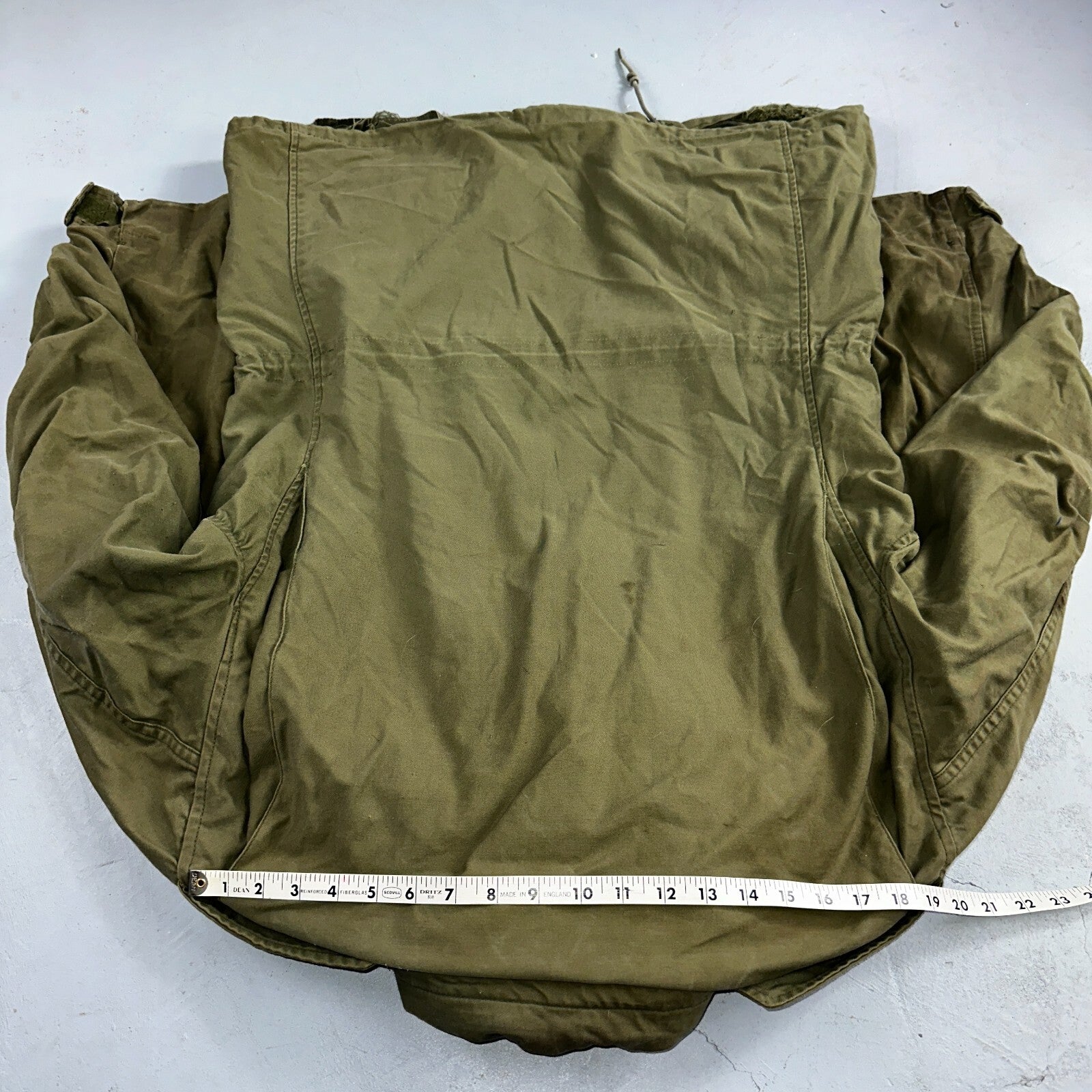 VTG US ARMY M-65 Field Jacket Coat Cold Weather Mans OG-107 Vietnam 70s Medium