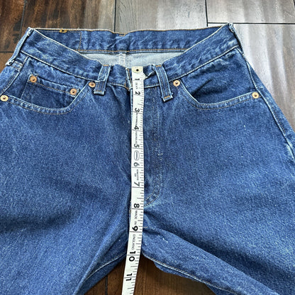 Levis Vintage 80s Redline Selvedge USA 501 XX Jeans 66 70s Dark 28x34 Act 24x25