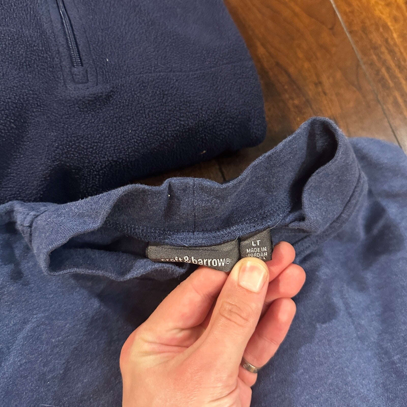 Lot Of 5 Mens Vintage Pullovers Sweaters Shirts LL Bean Covington Croft