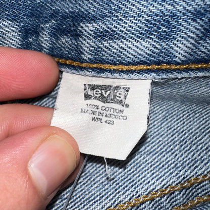 Levis 501 Vintage 90s XX Straight Leg Jeans Y2K Light Wash 36x34 Act 33x29