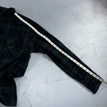 Pendleton Original Board Shirt Mens L Plaid Loop Collar 100% Wool Long Sleeve