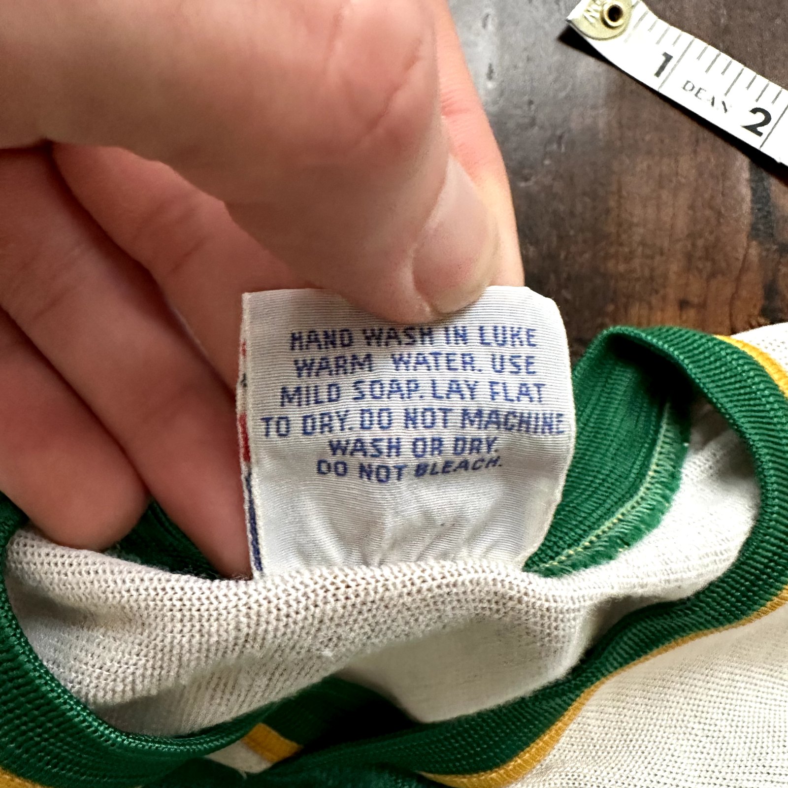 Vintage 1950's Lubins Rink Supply Football Champion Jersey Oregon USA 50s 60s