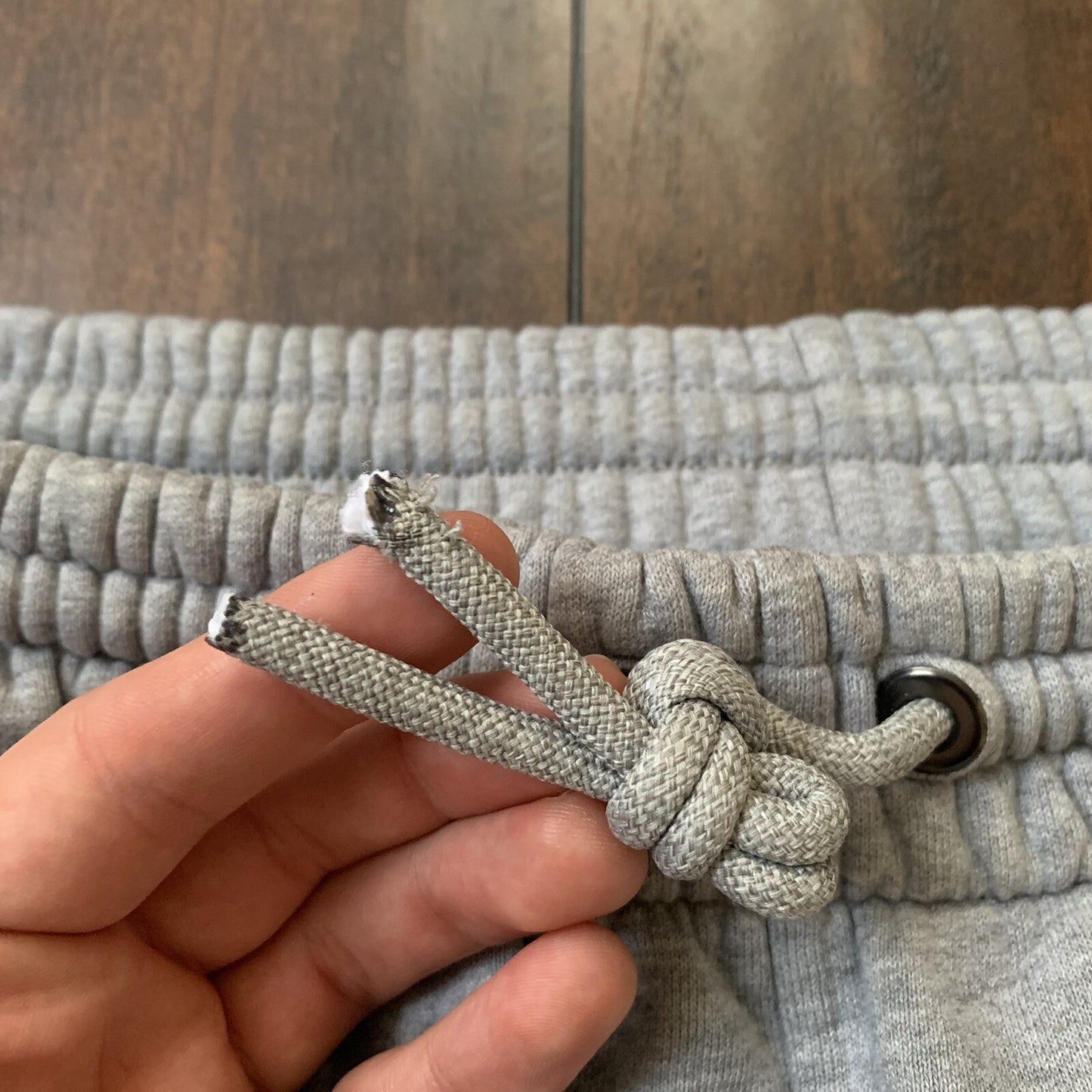 Burberry Rainbow Embroidered Logo Cotton Sweatpants Gray Medium 100% Authentic