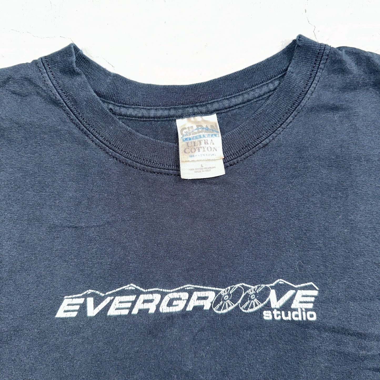Evergroove Studios Rare Y2K VTG T Shirt Colorado Music Band Production Grammy