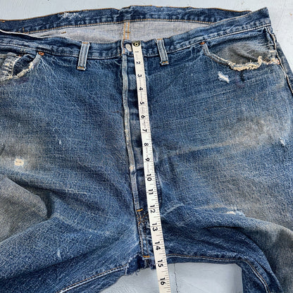 Levis 501 Vintage 70s SS Redline Selvedge USA XX Jeans Med Wash 48x30 Act 44x26