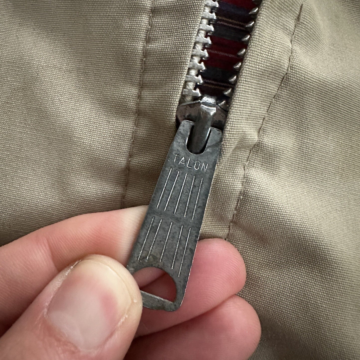 Vintage 50s Coat Rain Jacket All Weather Jac Boston 60s Rockabilly 1960s Talon