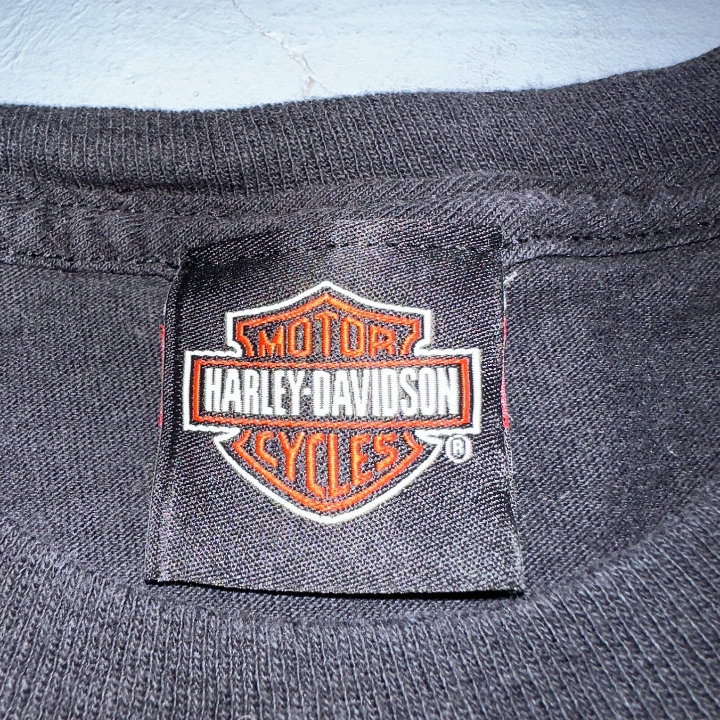 Harley Davidson Roatan VTG T Shirt Hondurs Bike Black Motorcycle Y2K Grunge Cool