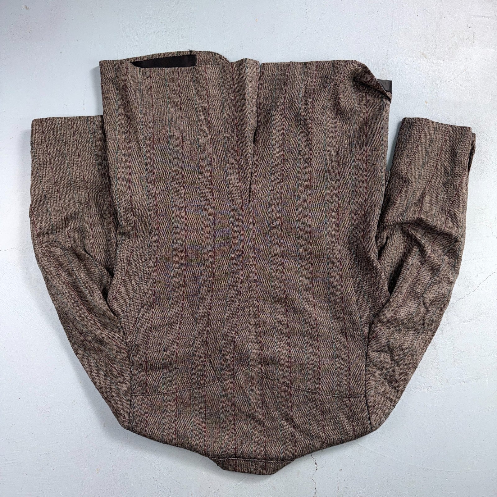 Vintage Circle S Dallas Texas Western Cowboy Blazer Jacket Mens 44L Silk Lining