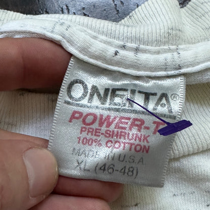 Oneita Blackbears VTG T Shirt 90s Bears Jackson Hole Wyoming Forest Hunting XL