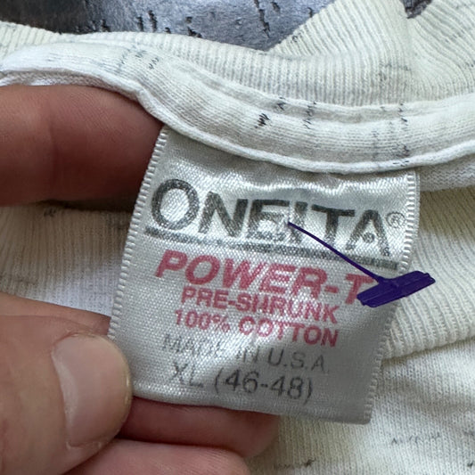 Oneita Blackbears VTG T Shirt 90s Bears Jackson Hole Wyoming Forest Hunting XL