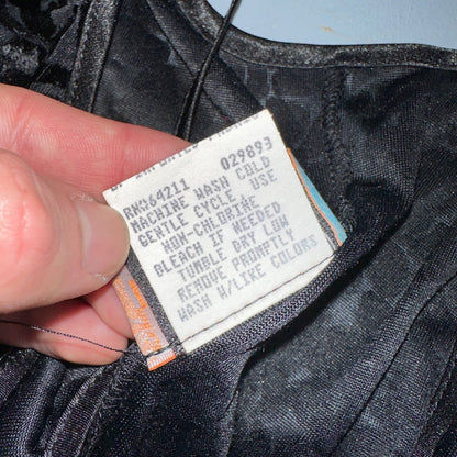 Soft Sensations 80s VTG Women's Lace Trim Satin Mini Slip Lingerie Dress Lot 2