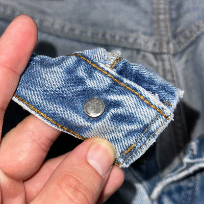 Levis 501 Vintage 80s Redline Selvedge USA XX Jeans Thrashed Light Act 30x33