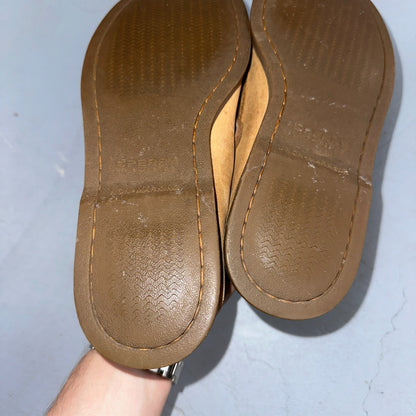Sperry Top Sider Loafer 8.5 M Sahara 2-Eye Boat Shoes Tan Leather Men