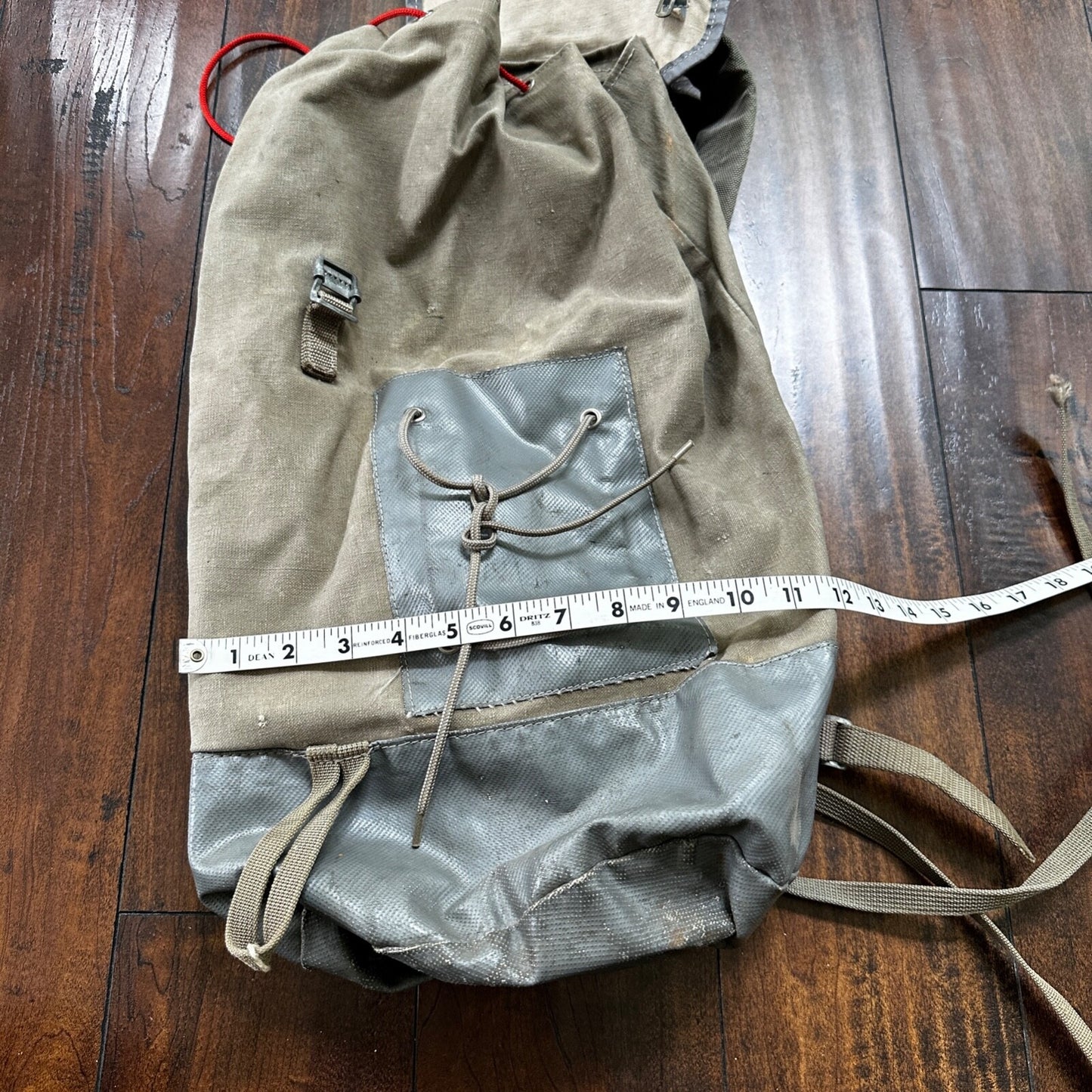 Millet Le Sherpa Mountain Hiking Rucksack Walter Bonatti 1950's Canvas Bag 50s