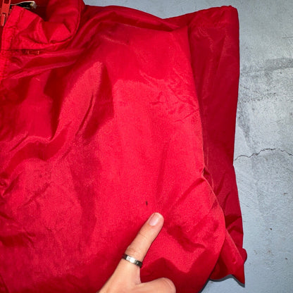 LL BEAN Coach Jacket Large Zip Front Nylon True VTG 1970s Windbreaker Thin