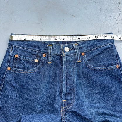 Levis 501 VTG 70s SS Redline Selvedge Jeans XX Dark Wash 28x34 Act 26x30