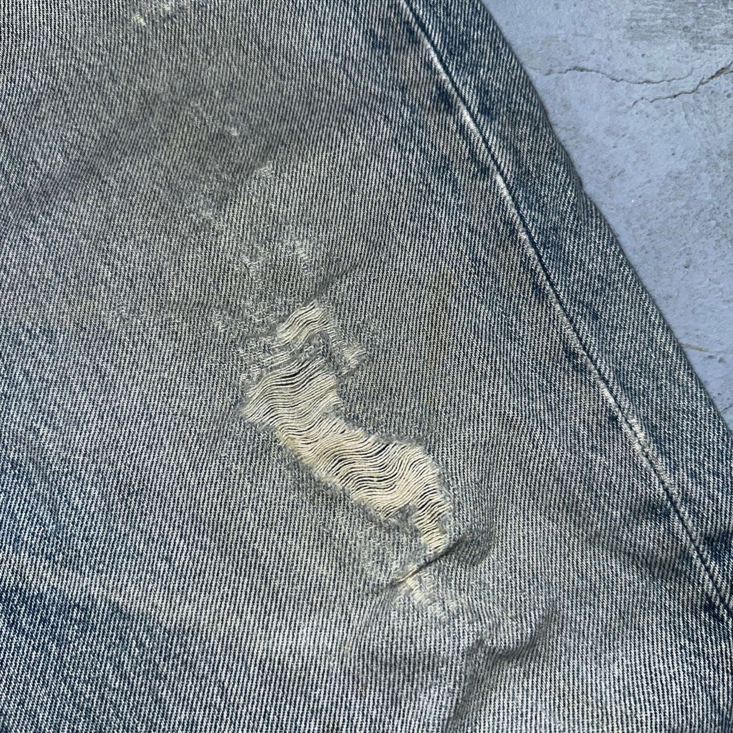 Levis 501 Vintage 90s USA XX Straight Leg Jeans Blue Med Wash 33x32 Act 32x30