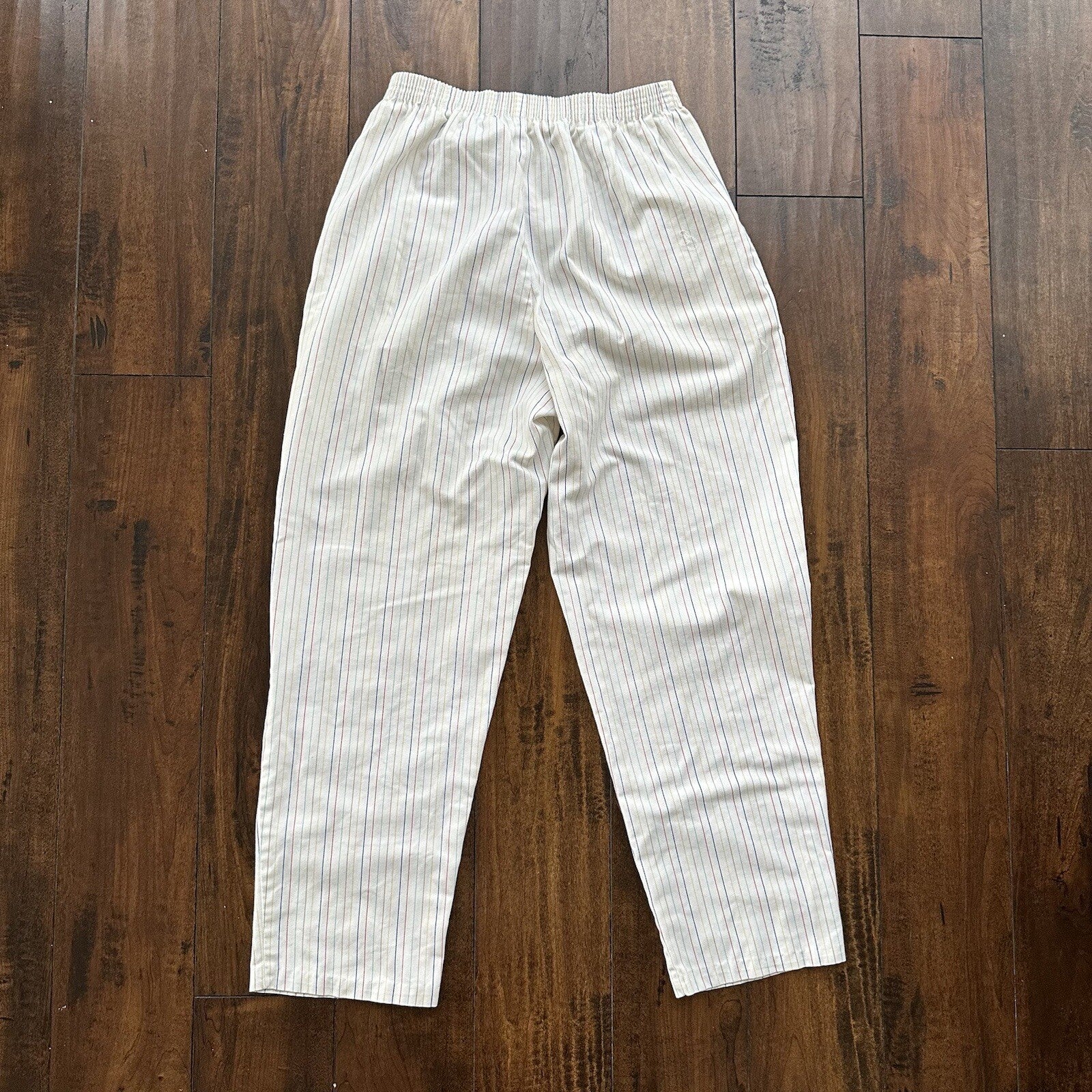 Rainbow Stripes Trader Bay Pants Relaxed Chino Chill Rockabilly 70s 80s Party