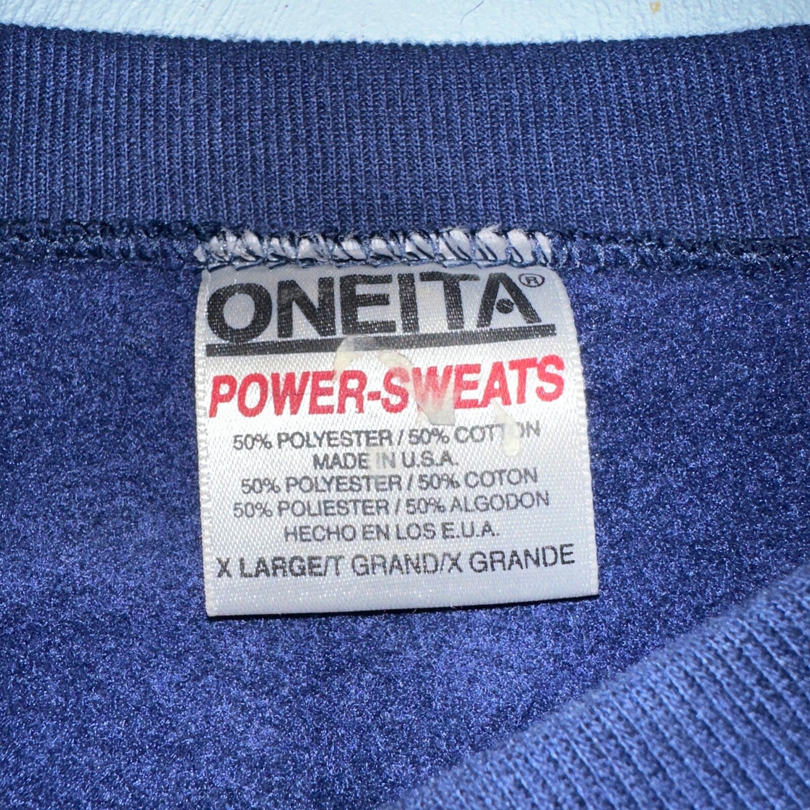 Oneita Sweatshirt XL VTG Crewneck Sweat Harbour Lights Lighthouse USA 90s Lot 2
