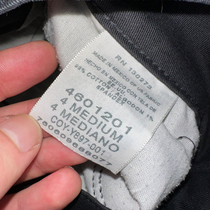 Lee Relaxed Fit Jeans Women's Size 4 Medium Black Straight Denim Y2K Work Wear