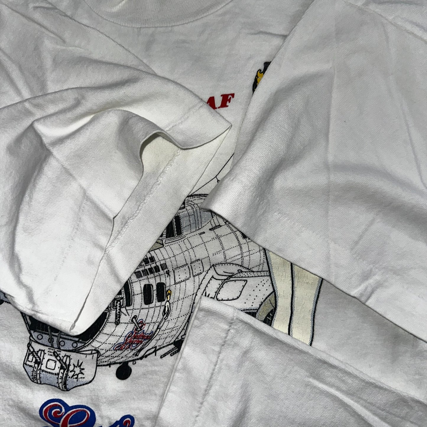 Vintage Arizona Wing Caf Ghost Squadron Sentimental Journey T-Shirt Size XL