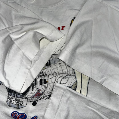 Vintage Arizona Wing Caf Ghost Squadron Sentimental Journey T-Shirt Size XL