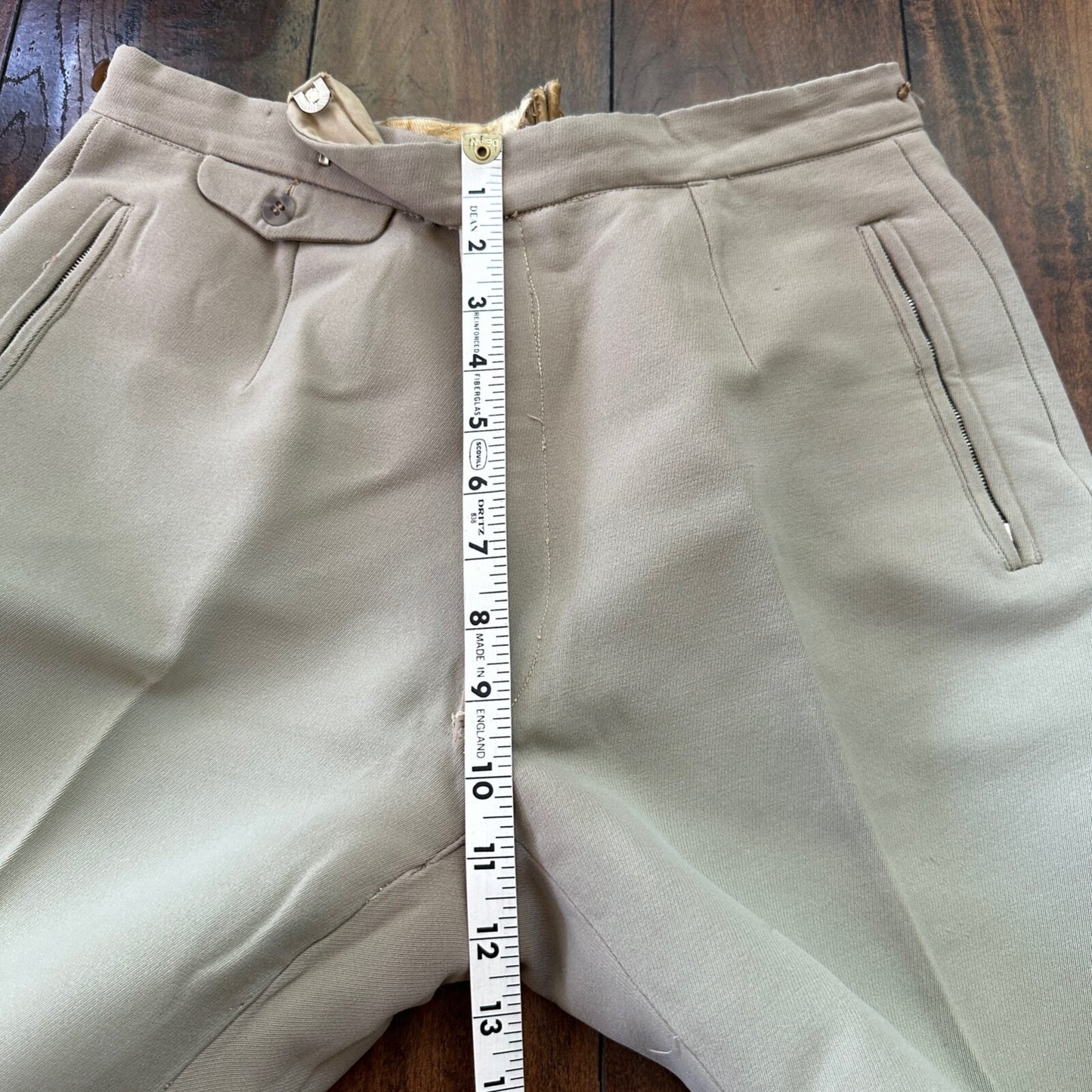 Vintage Bogner Elastic Men's Ski Pants Size 32 Made in West Germany-Wool & Nylon