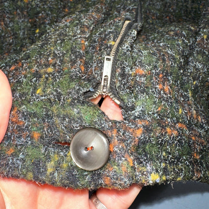 Haut THICK Original Vintage Wool Pleated Skirt Rockabilly 1960s 50s 60s Wolle