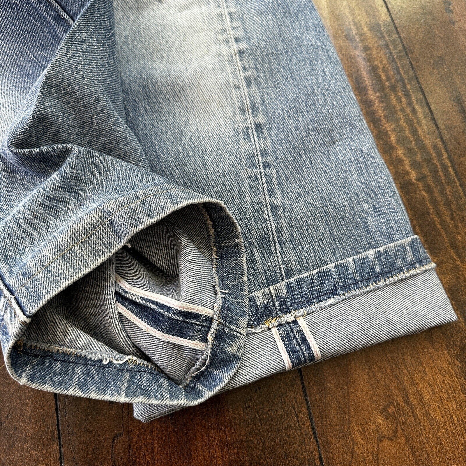 Levis Vintage 80s Redline Selvedge USA 501 XX Jeans 66 70s Light 30x33 Act 28x28