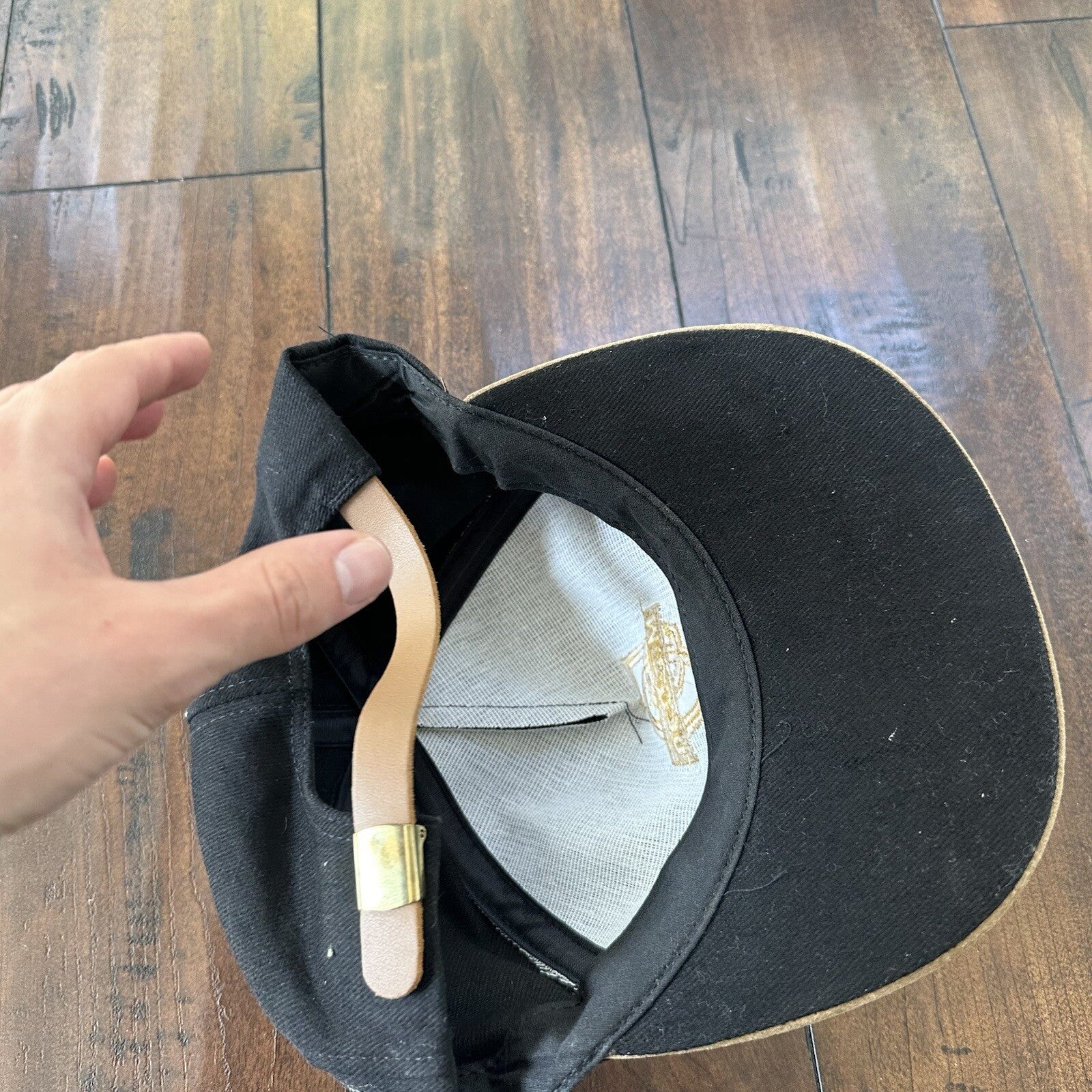 Mac Done Vintage Hat Cap Snapback Gray Bike Motorcycle Y2K Cool 90s Black 80s