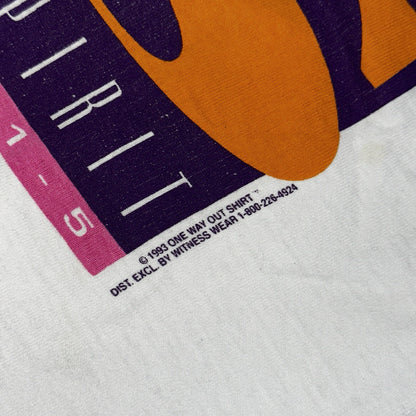 Jesus Team Vintage T Shirt Single Stitch 90s Delta Bible Study Cool USA Pray