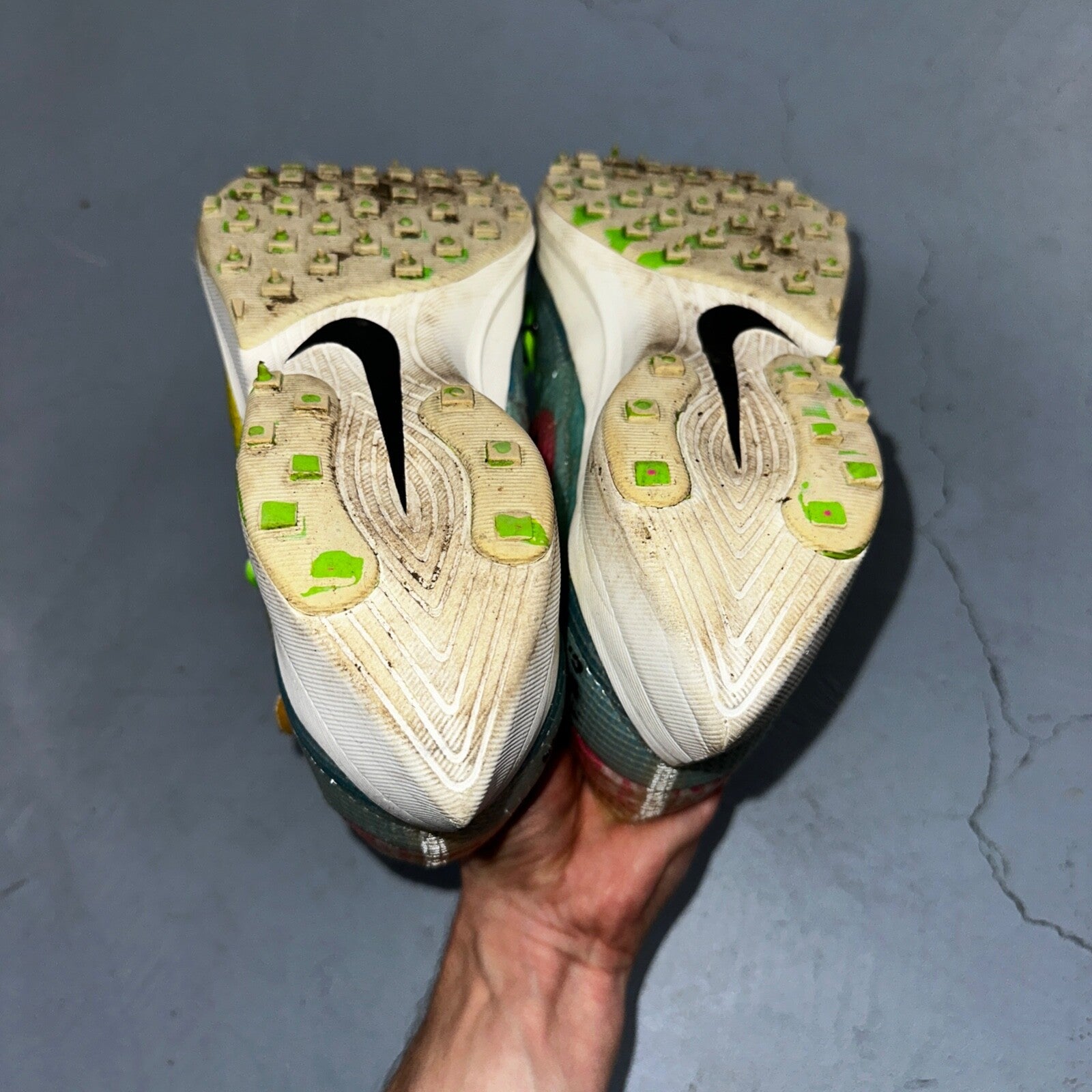 Nike Size 9W 7.5M Off White Virgil Abloh Vapor Street Polarized Blue CD8178-400